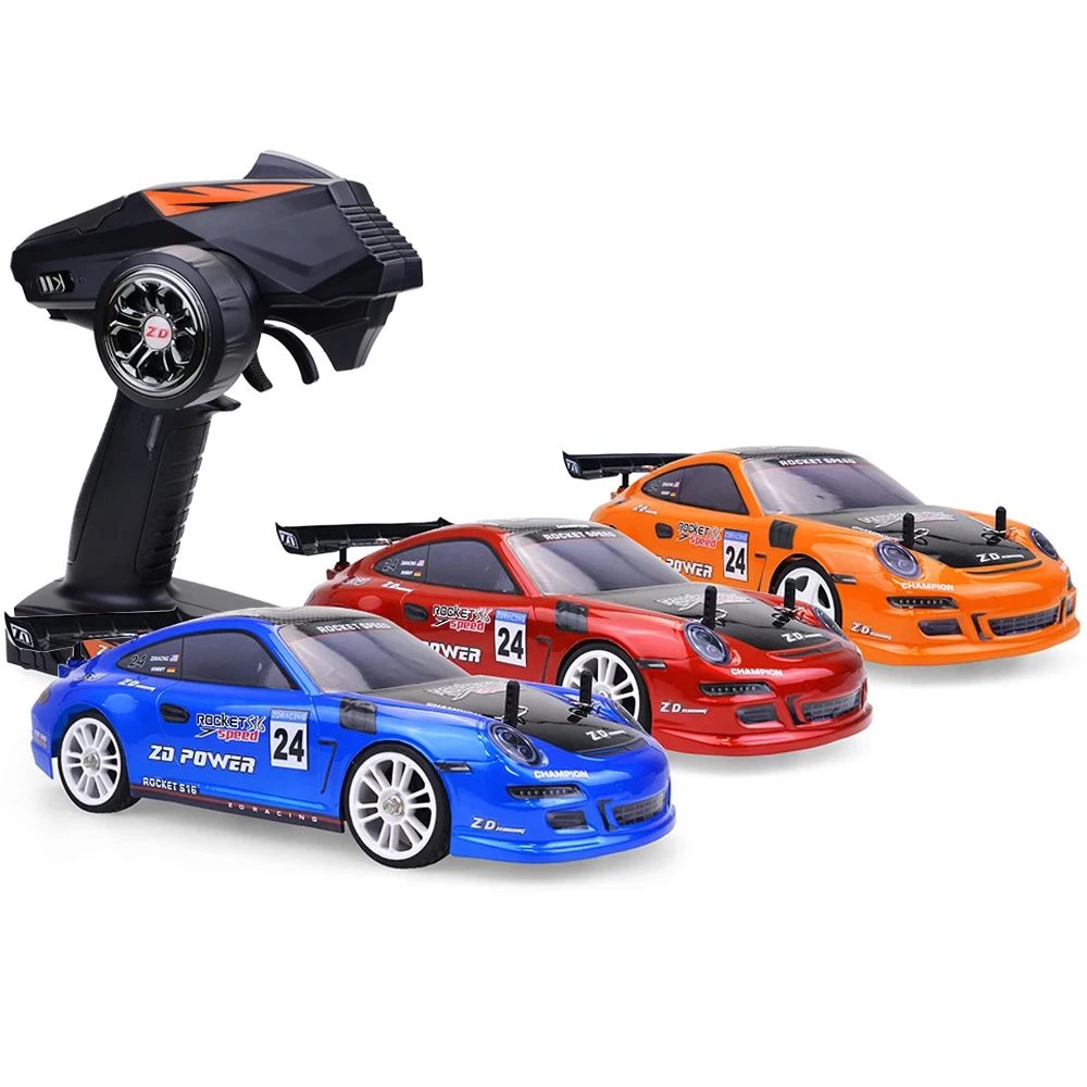 

ZD Racing ROCKET S16 2S 4WD Brushed/Brushless 1:16 Electric Touring Car 45KM/h With 2.4GHz 2H1 Remote Transmitter Receiver Model