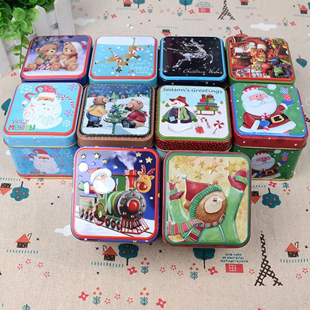 Cartoon Iron Gift Box Christmas Candy Box Tea Storage Box Santa Claus Snowman Cookie Boxes Candy Jar Christmas Decorations
Cartoon Iron Gift Box Christmas Candy Box Tea Storage Box Santa Claus Snowman Cookie Boxes Candy Jar Christmas Decorations