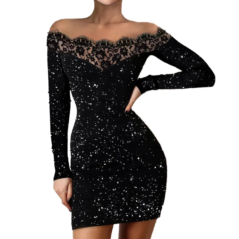 Women Sexy Corset Bodycon Party Dress Elegant Fashion Long Sleeve High Waist Lace Mesh Slim Fit Evening Cocktail Mini Dress
Women Sexy Corset Bodycon Party Dress Elegant Fashion Long Sleeve High Waist Lace Mesh Slim Fit Evening Cocktail Mini Dress