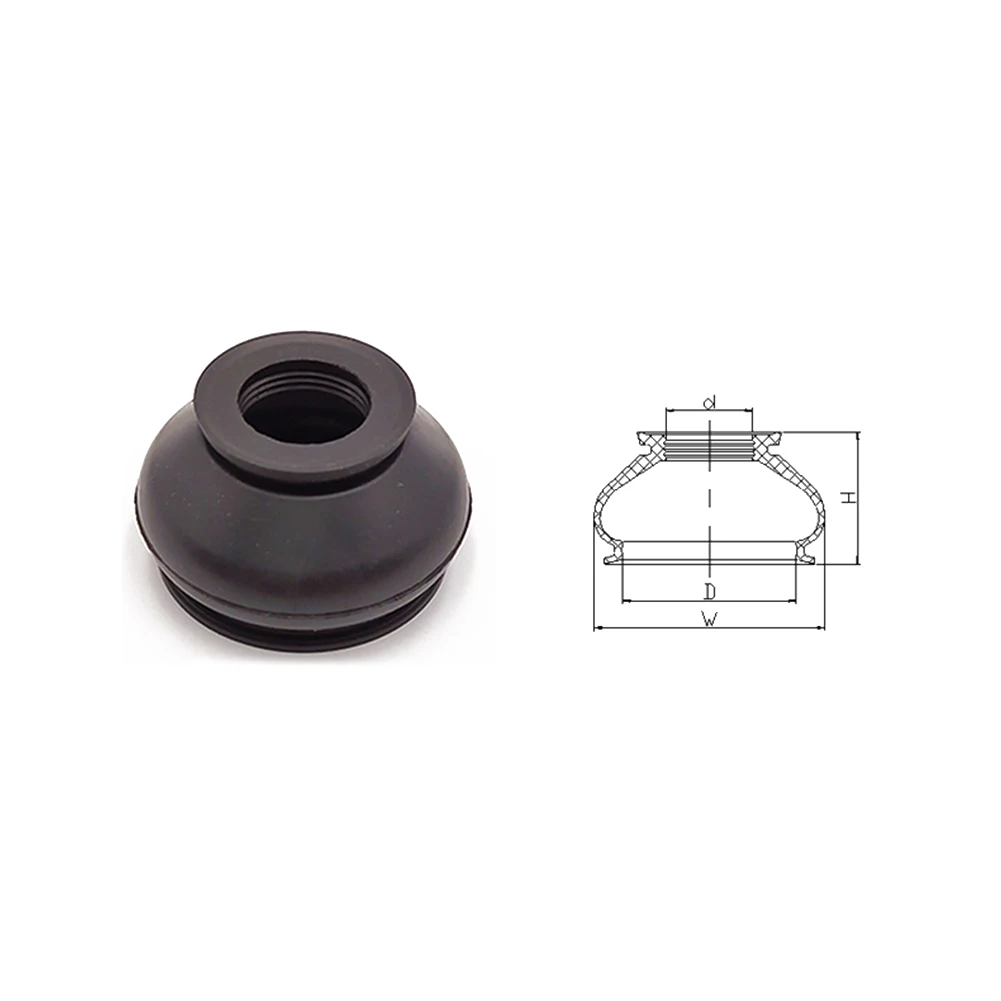 Durable New High Quality Covers Track Rod End Universal Useful Ball Joint Boots Black High Quality Hot Sale Popular
Durable New High Quality Covers Track Rod End Universal Useful Ball Joint Boots Black High Quality Hot Sale Popular