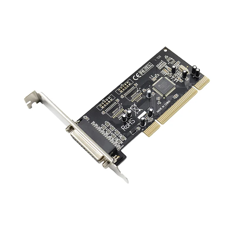 

PCI To DB25 Printer LPT Controller Card Moschip 9865 Chip Parallel Card PCI Adapter Mcs9865 Chipset 25Pin Expansion Card