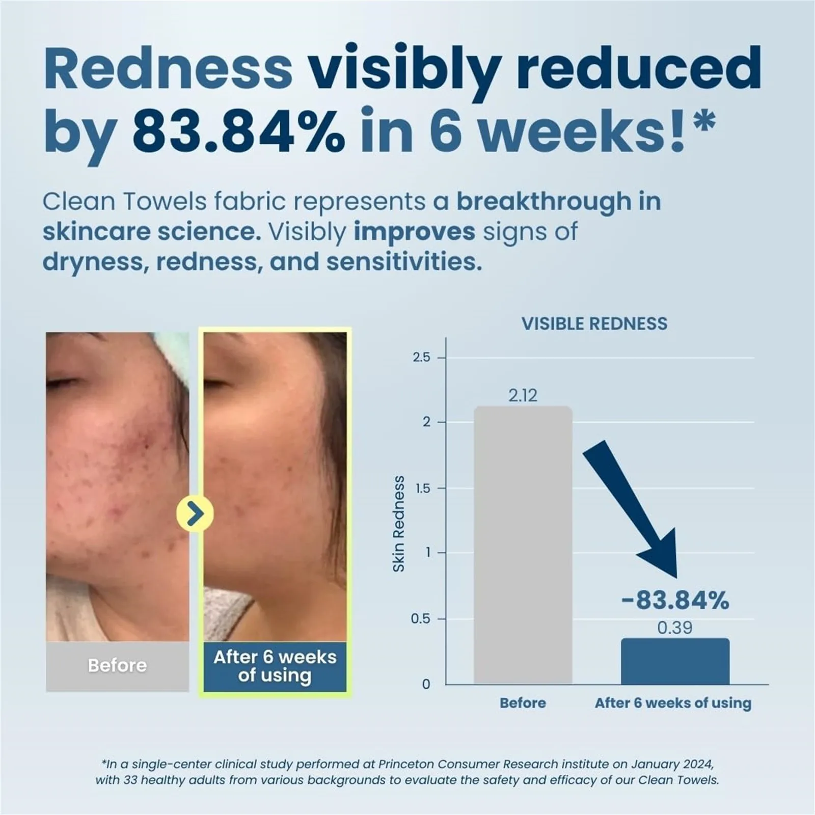 Clean Skin Club Clean Towels XL, 100% USDA Bio based Face Towel, Disposable Face Towelette, Makeup Remover Dry Wipes 50 Ct, 1 Pa 4 Mallzona S1a58dd2f67924acea06ff023b6fa2bfaI Clean Skin Club Clean Towels XL, 100% USDA Bio based Face Towel, Disposable Face Towelette, Makeup Remover Dry Wipes 50 Ct, 1 Pa Mallzona