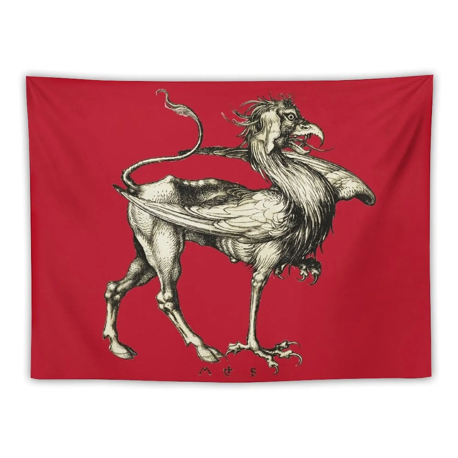 MEDIEVAL BESTIARY ,GRIFFIN Black White Animal Drawing Tapestry Wall Coverings Bedrooms Decorations Tapestry 
MEDIEVAL BESTIARY ,GRIFFIN Black White Animal Drawing Tapestry Wall Coverings Bedrooms Decorations Tapestry