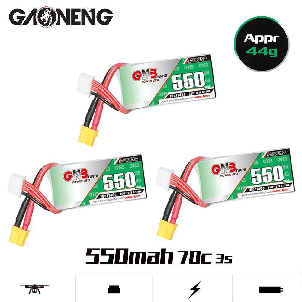 Аккумулятор Lipo 11,1 В 550 мАч 70C/Max 140C для торрена 110 FPV гоночного дрона Запчасти для квадрокоптера RC с батареей XT30 GNB 3S 11,1 В
Аккумулятор Lipo 11,1 В 550 мАч 70C/Max 140C для торрена 110 FPV гоночного дрона Запчасти для квадрокоптера RC с батареей XT30 GNB 3S 11,1 В