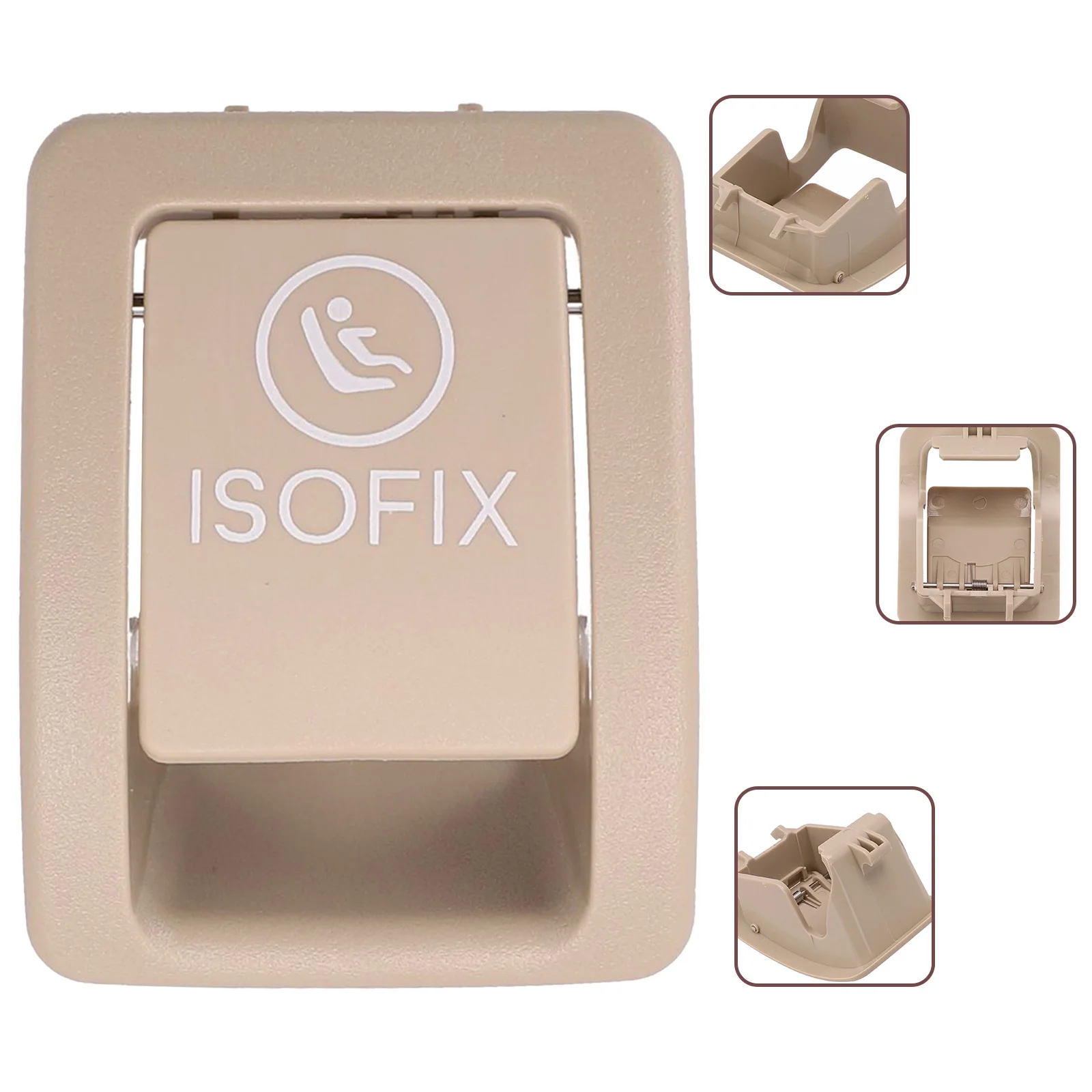 Beige Plastic and Metal ISOFIX Cover for Mercedes C Class W205 C300 C350 C200 C180 Easy to Install Factory Specifications
Beige Plastic and Metal ISOFIX Cover for Mercedes C Class W205 C300 C350 C200 C180 Easy to Install Factory Specifications