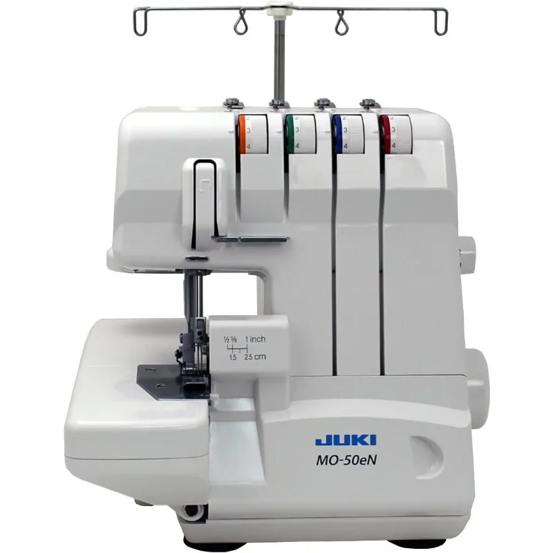 Juki, MO-50E, 3 or 4 Thread Serger, Lay In Tensions, Adjustable Differential Feed, Built In Rolled Hem, Automatic Lower Looper
Juki, MO-50E, 3 or 4 Thread Serger, Lay In Tensions, Adjustable Differential Feed, Built In Rolled Hem, Automatic Lower Looper