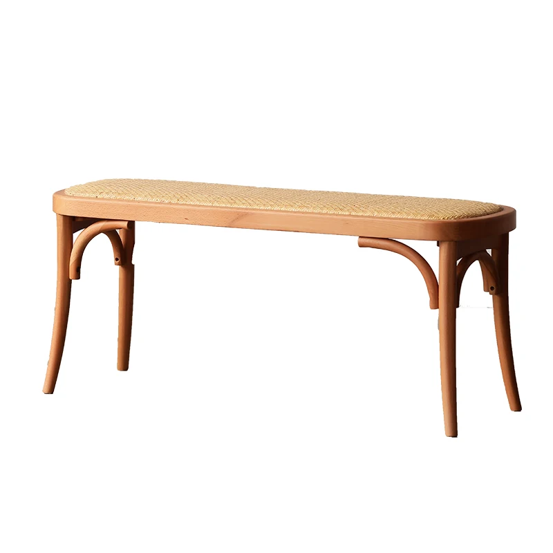 Home stay living room rectangular bedside stool, household solid wood bed end stool, rattan woven shoe stool
Home stay living room rectangular bedside stool, household solid wood bed end stool, rattan woven shoe stool
