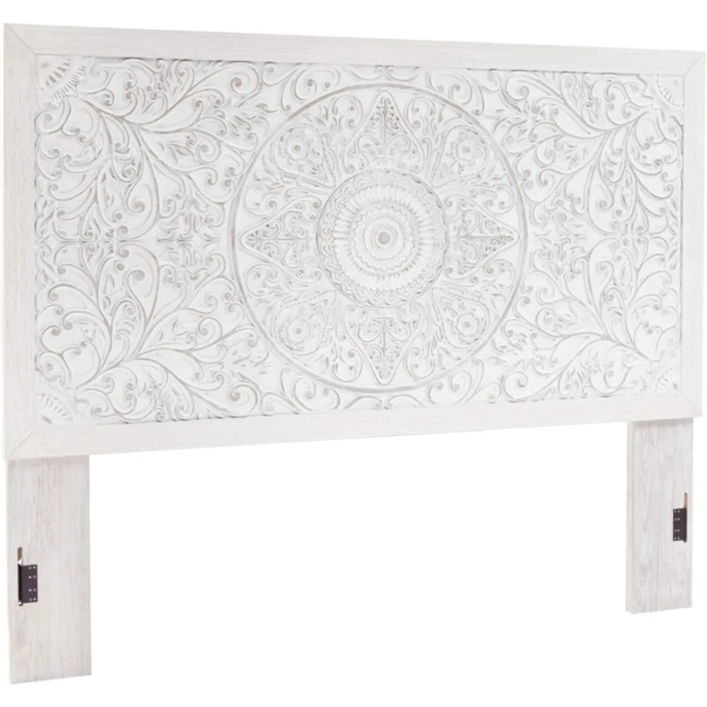 Paxberry Boho Chic Panel Adjustable Headboard ONLY, King, Whitewash ,Original Bed Headboards Large Bed Headboards
Paxberry Boho Chic Panel Adjustable Headboard ONLY, King, Whitewash ,Original Bed Headboards Large Bed Headboards