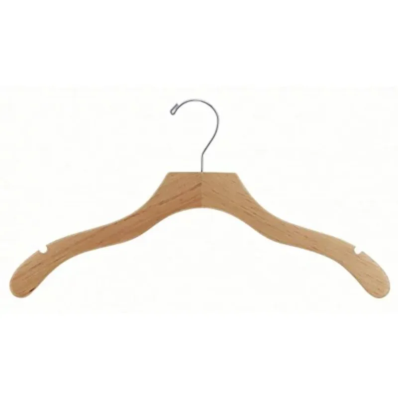 INTERNATIONAL HANGER Wavy Natural Wood Top Hanger for Shirts, Jackets or Dresses, 100 Pack
INTERNATIONAL HANGER Wavy Natural Wood Top Hanger for Shirts, Jackets or Dresses, 100 Pack