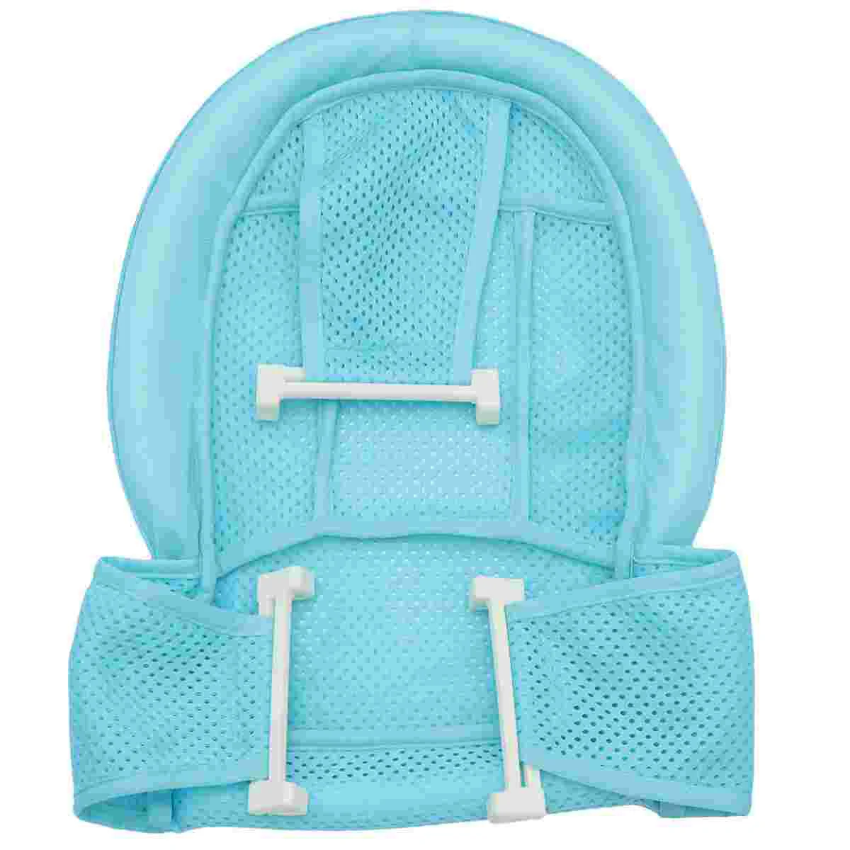 Bath Seat Support Net Baby Bath Mesh Bathtub Seat Net Support Sling Infant Bath Tub Hammock (Blue with Random Button Color)
Bath Seat Support Net Baby Bath Mesh Bathtub Seat Net Support Sling Infant Bath Tub Hammock (Blue with Random Button Color)
