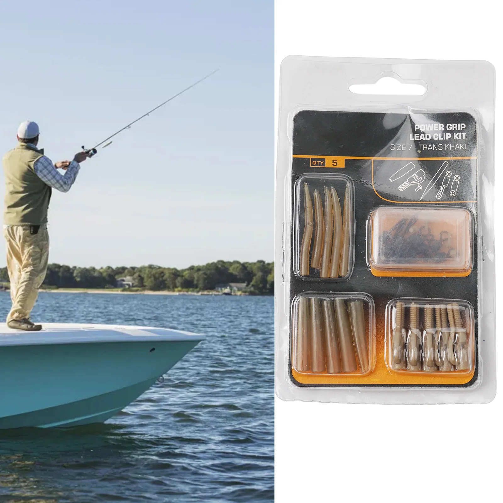 Lead Clips 30PCS/Set Brown Carp Fishing Helicopter Rig Kit Soft Rubber Plastic & Metal Essential Accessories Included!
Lead Clips 30PCS/Set Brown Carp Fishing Helicopter Rig Kit Soft Rubber Plastic & Metal Essential Accessories Included!