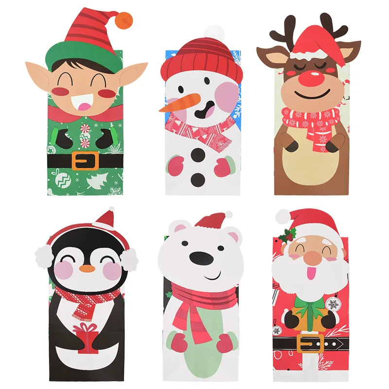 26pcs Christmas Paper Candy Bag Santa Claus Gift Packaging Bag Christmas Party Favors Supplies Xmas New Year Navidad Decoration
26pcs Christmas Paper Candy Bag Santa Claus Gift Packaging Bag Christmas Party Favors Supplies Xmas New Year Navidad Decoration