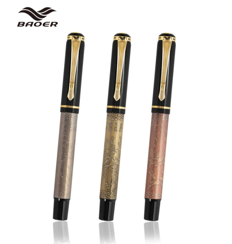 3 PCS Baoer 507 Metal Ancient Eight Running Horses Roller Ball Pens Refillable Office School Writing Gift Accessory
3 PCS Baoer 507 Metal Ancient Eight Running Horses Roller Ball Pens Refillable Office School Writing Gift Accessory