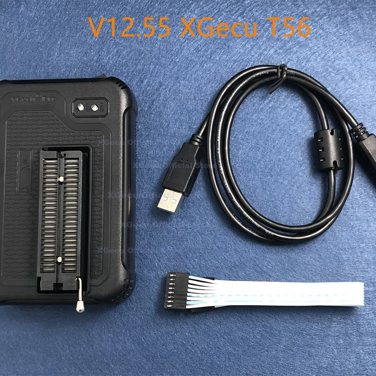 

V12.55 T56 Programmer XGecu 56 Pin Drivers ISP Support 37100+ ICs for PIC/NAND Flash/EMMC TSOP48 / TSOP56/ BGA 48/63/64/153/169