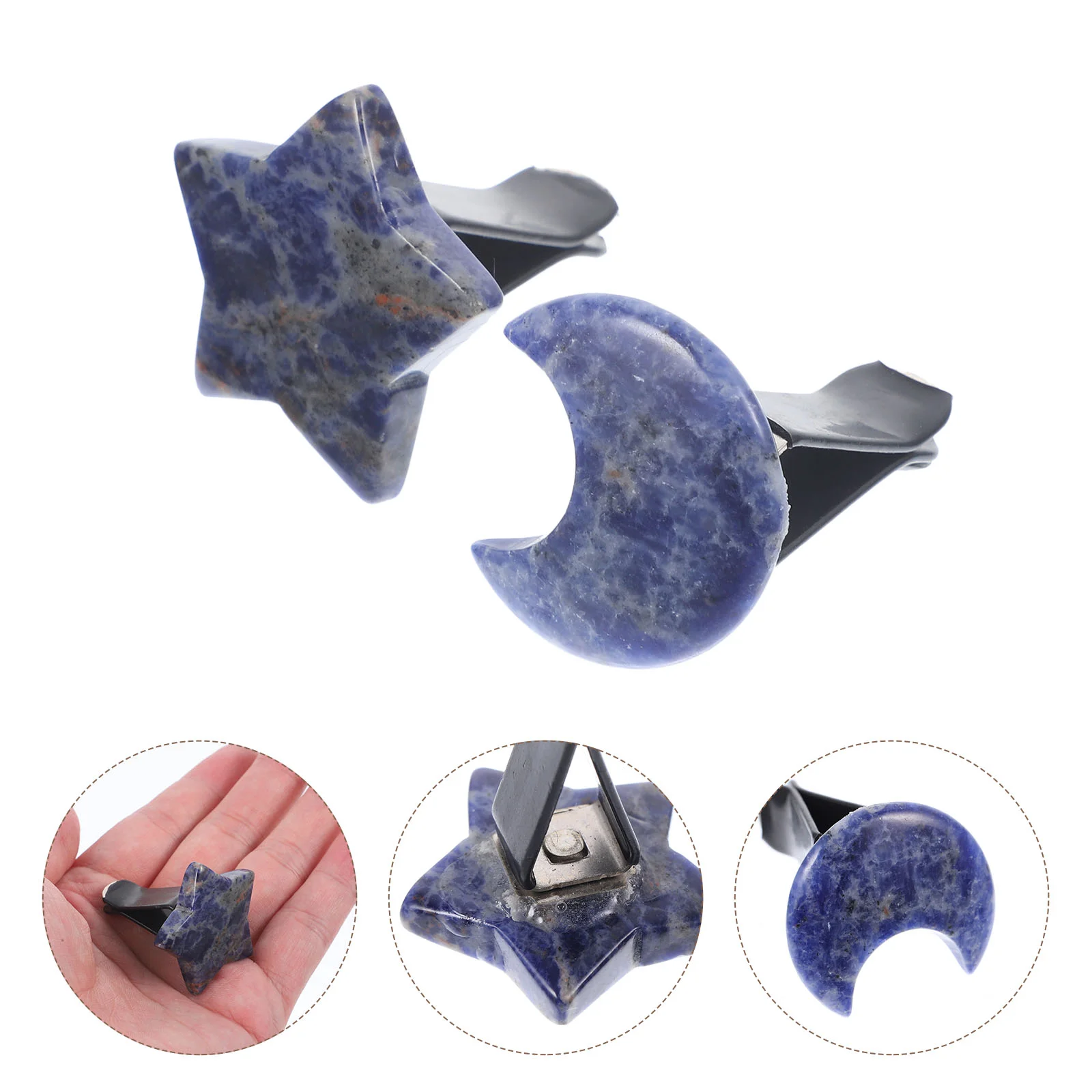 2 Pcs Air Outlet Decoration Car Vent Moon Decorations for Women Star Clips Stainless Steel
2 Pcs Air Outlet Decoration Car Vent Moon Decorations for Women Star Clips Stainless Steel