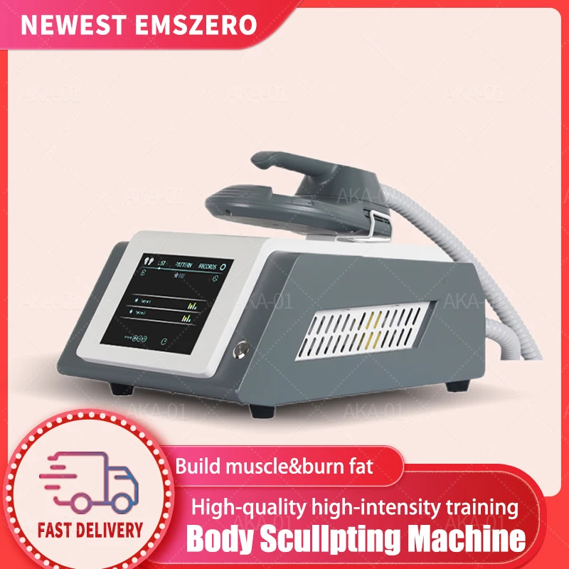 

EMS RF Sculpt Machine 6000W EMSZERO Neo Hi-emt Sculpting Electromagnetic Body Slimming Fat Removal Build Muscle DLS-EMSLIM Salon