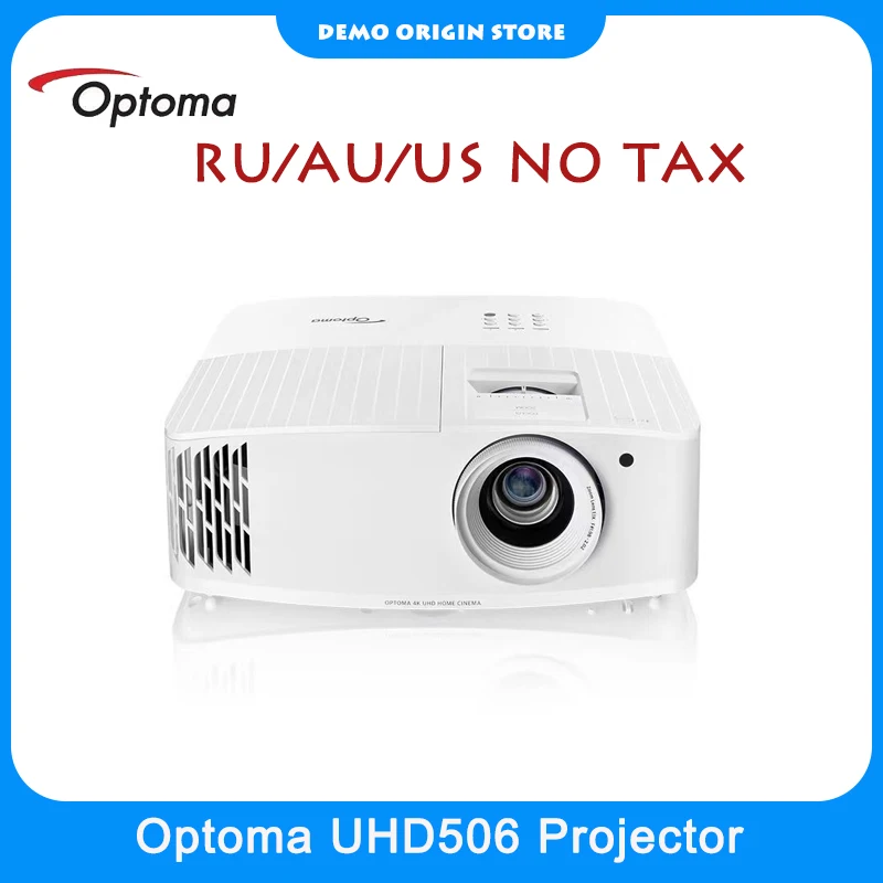 

Optoma UHD506 4K UHD Projector 3D DLP HDR Home Cinema 240Hz Refresh Rate Gaming Beamer For Home Theater