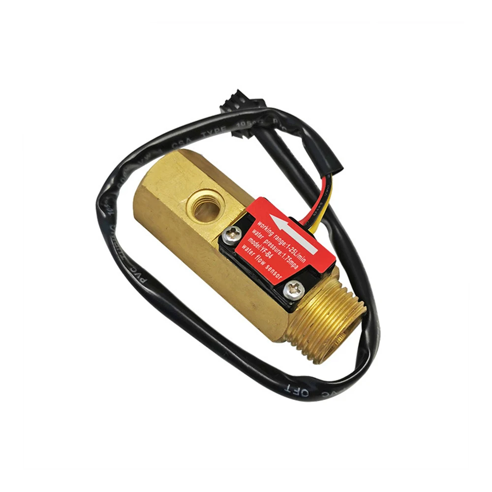 Hall sensor water flow sensor 4 points inner wire DN15 all copper shell water heater turbine flowmeter
Hall sensor water flow sensor 4 points inner wire DN15 all copper shell water heater turbine flowmeter