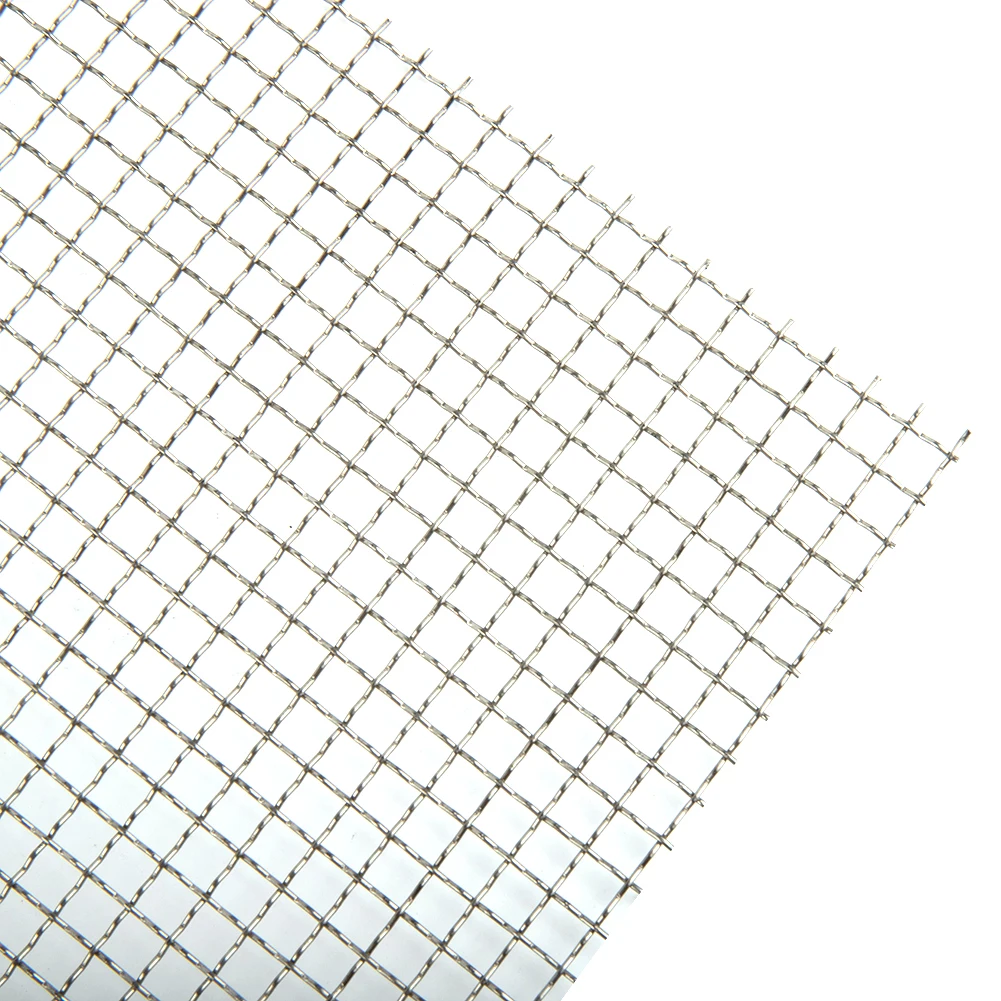 Filter Screen Wire Sheet 20 X 30cm 2pcs 4/10/50/100 Mesh Braided Filtration High Temperature Alkali Resistance
Filter Screen Wire Sheet 20 X 30cm 2pcs 4/10/50/100 Mesh Braided Filtration High Temperature Alkali Resistance
