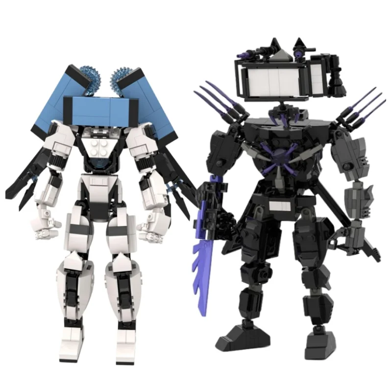 New CPU Skibidi Titan SUper TV King Regression Figure Building Block Assemble Bricks DIY Model Toys For Kids Christmas Gifts
New CPU Skibidi Titan SUper TV King Regression Figure Building Block Assemble Bricks DIY Model Toys For Kids Christmas Gifts