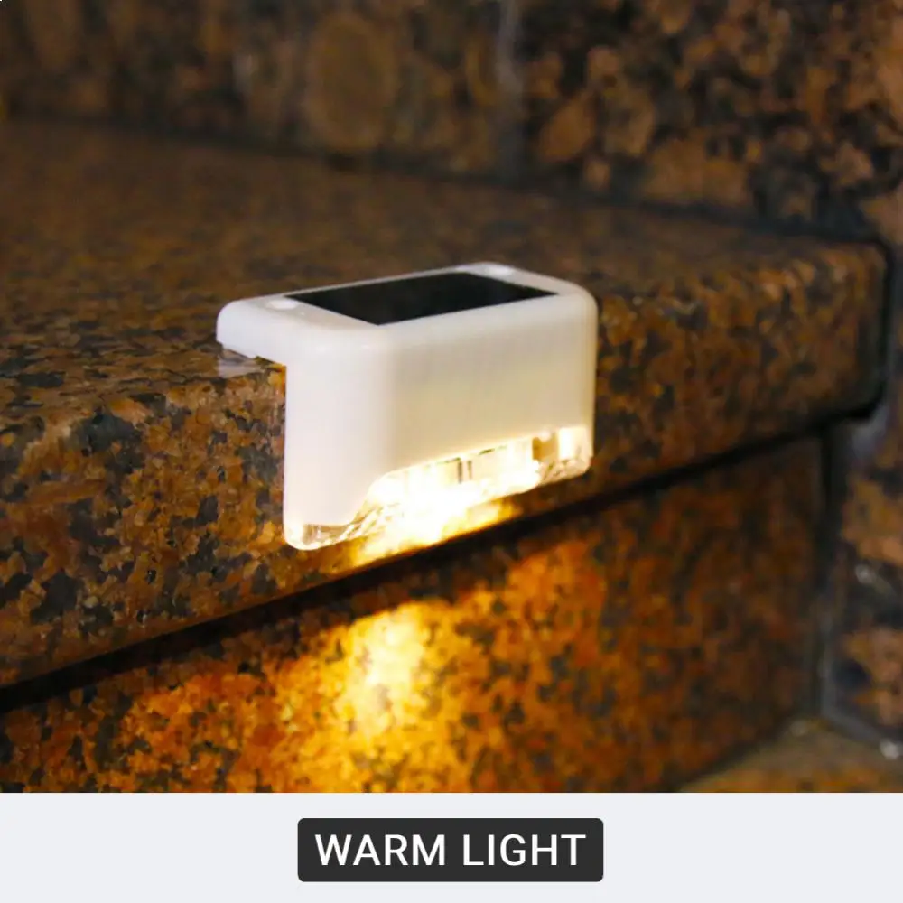 Warm White LED Solar Lamp Stair Outdoor Garden Lights Waterproof Solar Power Balcony Light Decoration For Patio Stair Fence Lamp
Warm White LED Solar Lamp Stair Outdoor Garden Lights Waterproof Solar Power Balcony Light Decoration For Patio Stair Fence Lamp