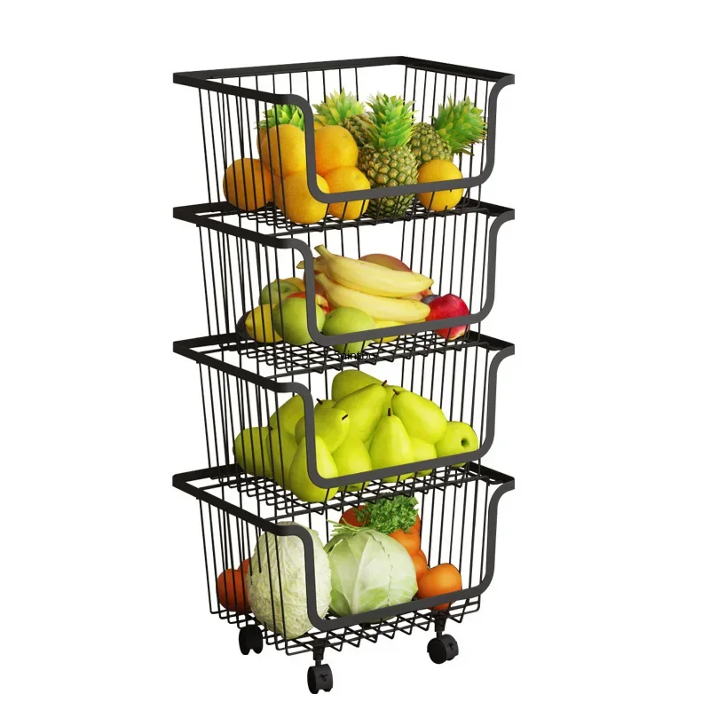 Black stainless steel kitchen shelf vegetable basket fruit basket floor multi-layer storage basket cart blue kitchen organizer
Black stainless steel kitchen shelf vegetable basket fruit basket floor multi-layer storage basket cart blue kitchen organizer