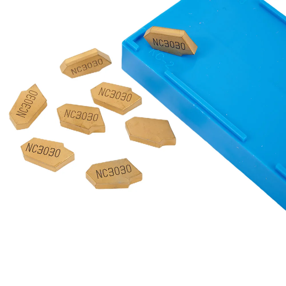 Semi-finishing 3mm 10Pcs Steel Insert GTN-3 Gold NC3020 ZQMX3N11-1E YBC251 Useful Durable Kit Set Parts Engine
Semi-finishing 3mm 10Pcs Steel Insert GTN-3 Gold NC3020 ZQMX3N11-1E YBC251 Useful Durable Kit Set Parts Engine