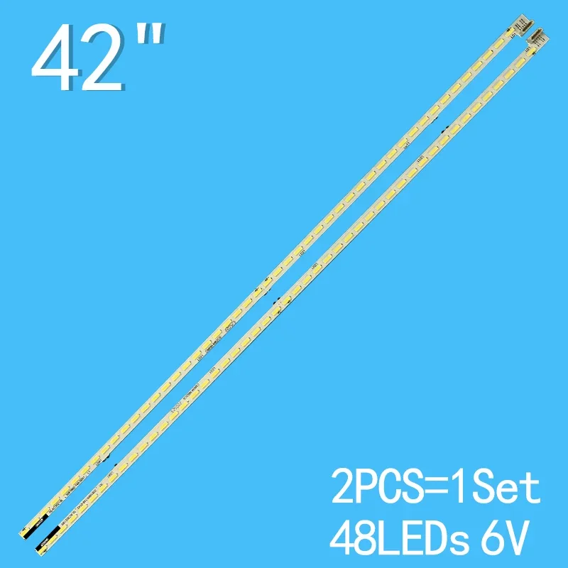 2pcs LED Backlight Strip for Sony KDL-42W8052A KDL-42W800A KDL-42W807A KDL-42W805A 6922L-0064A NLAC30218L NLAC30218R NLAC30223L
2pcs LED Backlight Strip for Sony KDL-42W8052A KDL-42W800A KDL-42W807A KDL-42W805A 6922L-0064A NLAC30218L NLAC30218R NLAC30223L