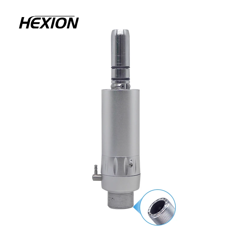 

HEXION Dental Low Speed Handpiece External Water Spray 1:1 E-type Air Motor 2/4 Holes Contra Angle Straight NSK Dental Handpiece