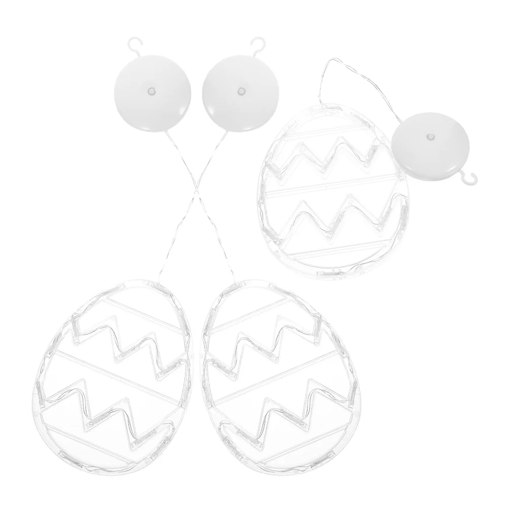 3 Pcs Easter Egg Suction Cup Lamp Operated Light Sucker Shaped Decoration Decorations Plastic Lights With for Window
3 Pcs Easter Egg Suction Cup Lamp Operated Light Sucker Shaped Decoration Decorations Plastic Lights With for Window