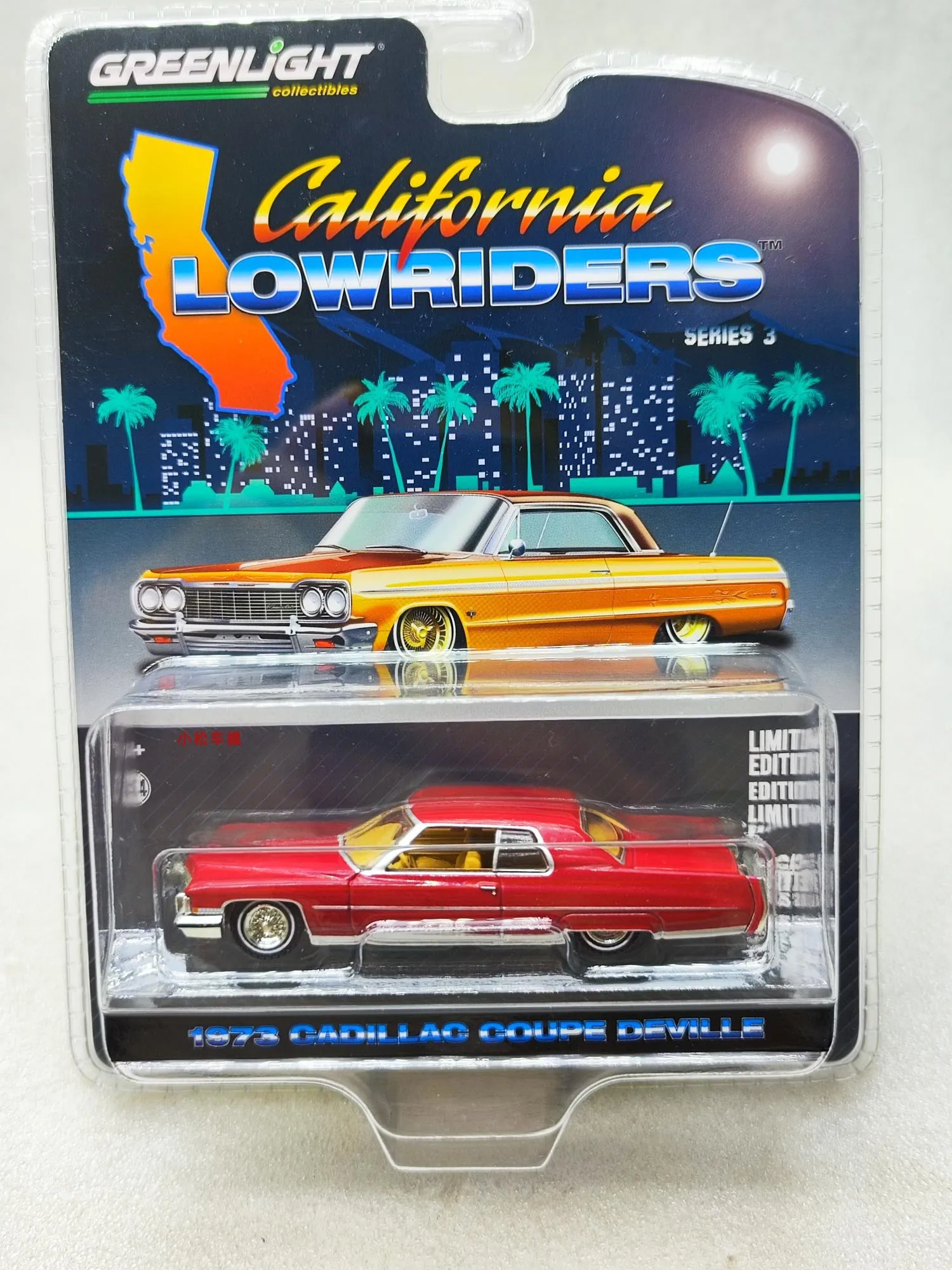 1: 64 California Low lying Series 3-1973 Cadillac Coupe deVille Custom Maroon коллекция моделей автомобилей
1: 64 California Low lying Series 3-1973 Cadillac Coupe deVille Custom Maroon коллекция моделей автомобилей