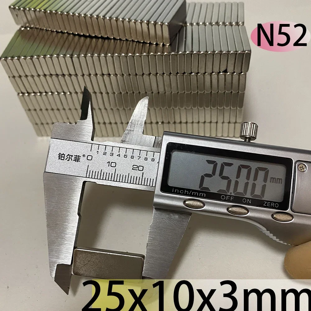 

N52 30x13.6x3mm 25x10x3 25x15x3 30x15x3 30x15x2 Standard Size Square Neodymium Motor Ebike Bar Block Strong Magnet Generator