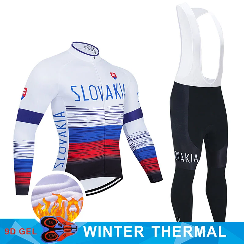 New Team Winter Cycling Clothing 9D Pants Set MTB Uniform Bike Jersey Mens Thermal Fleece Bicycle Clothes Long Cycli
New Team Winter Cycling Clothing 9D Pants Set MTB Uniform Bike Jersey Mens Thermal Fleece Bicycle Clothes Long Cycli