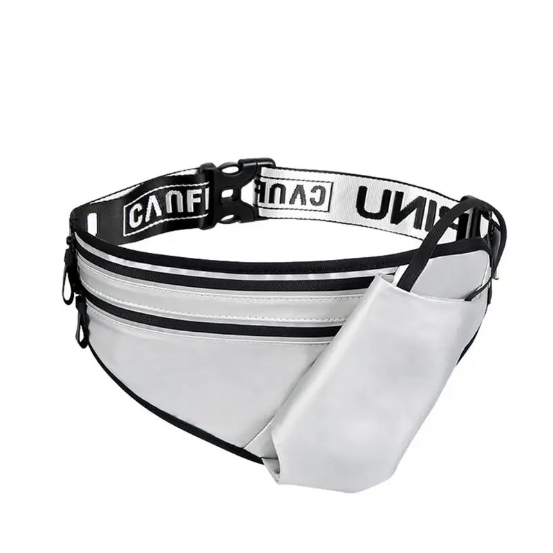 Reflective Waist Bag Reflective Waterproof Fanny Pack For Running Large Capacity Waist Pack For Marathon Hiking Portable Waist 
Reflective Waist Bag Reflective Waterproof Fanny Pack For Running Large Capacity Waist Pack For Marathon Hiking Portable Waist