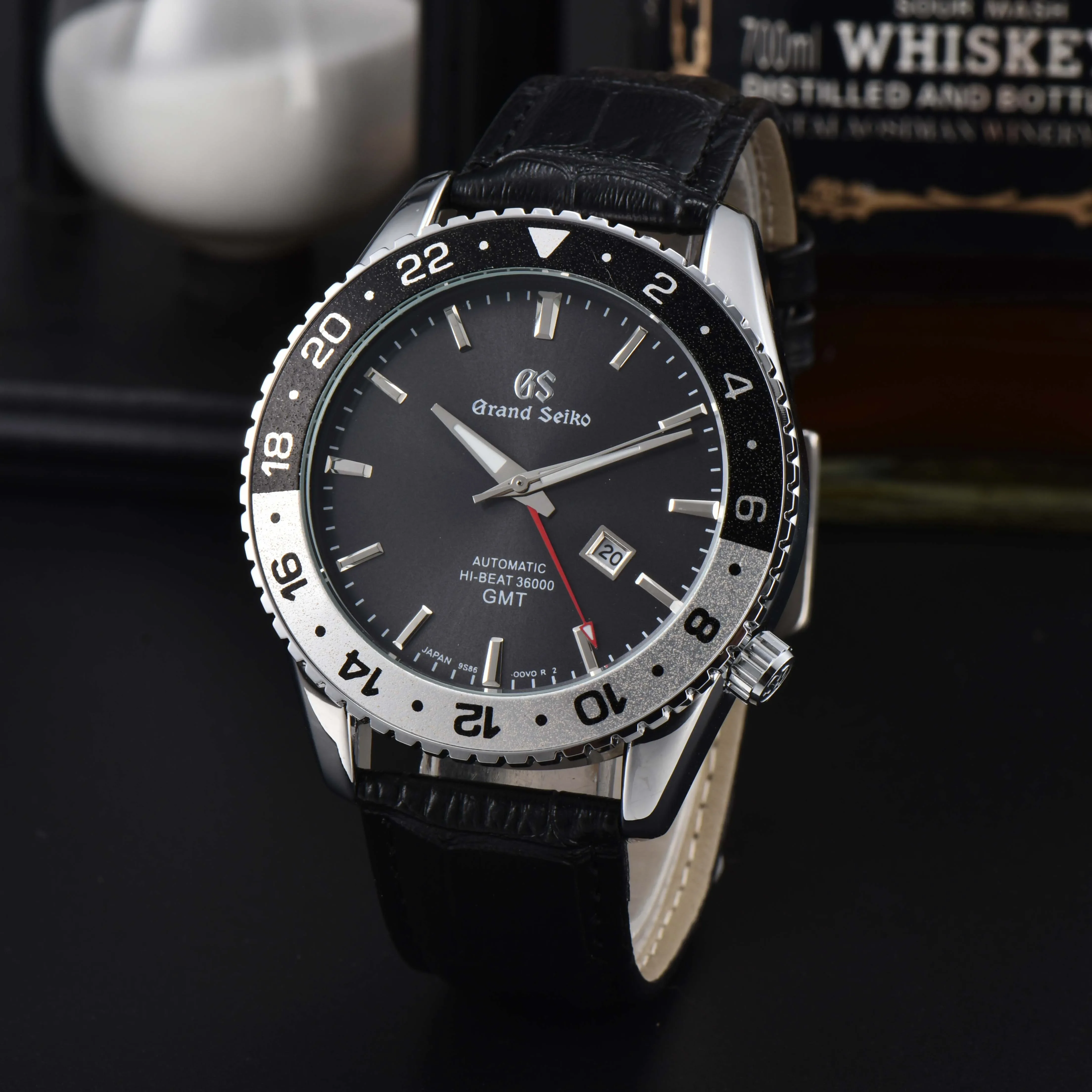 

Новые роскошные брендовые кварцевые часы Grand Seiko SLGC001G Tentagraph Evolution 9 коллекция со стальным ремешком хронограф AAA для мужчин