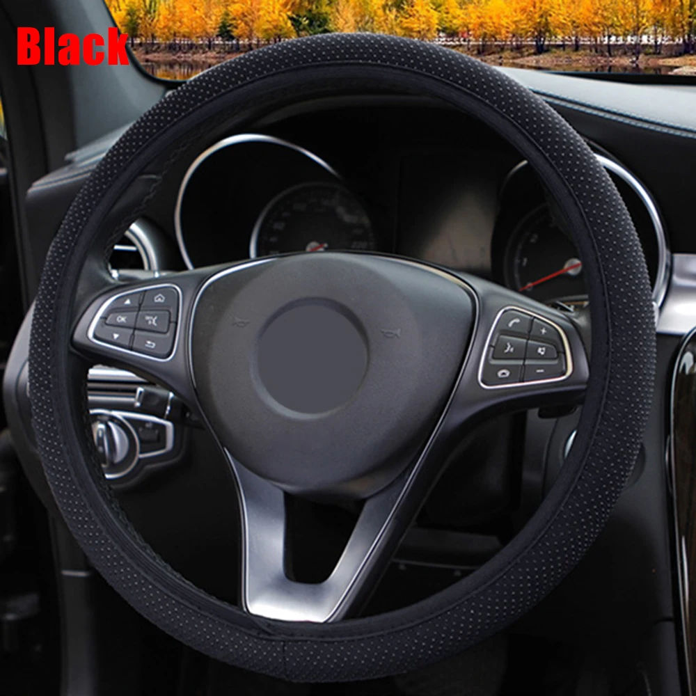 Car Decor Steering Wheel Cover Automotive Protector Universal Knitted Fabric Car-Styling Anti-Slip Covers Car Interior Accessory
Car Decor Steering Wheel Cover Automotive Protector Universal Knitted Fabric Car-Styling Anti-Slip Covers Car Interior Accessory