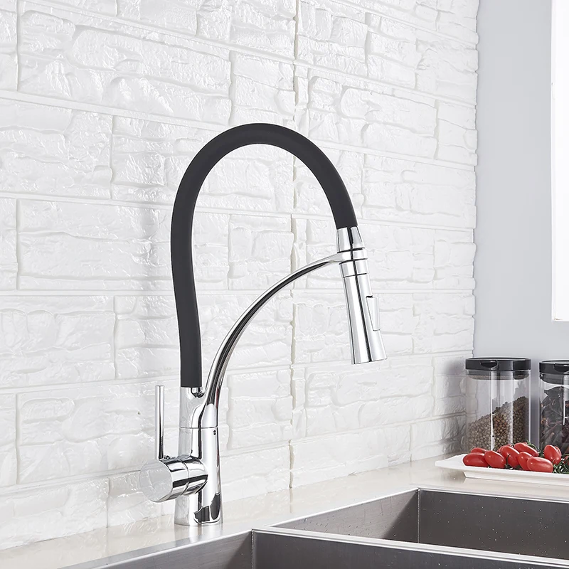 Vidric Chrome Kitchen Sink Faucet Drop-down Rotating Sink Tap Hot and Cold Water Kitchen Faucet Mixe Tap Deck-mounted Kitchen F
Vidric Chrome Kitchen Sink Faucet Drop-down Rotating Sink Tap Hot and Cold Water Kitchen Faucet Mixe Tap Deck-mounted Kitchen F