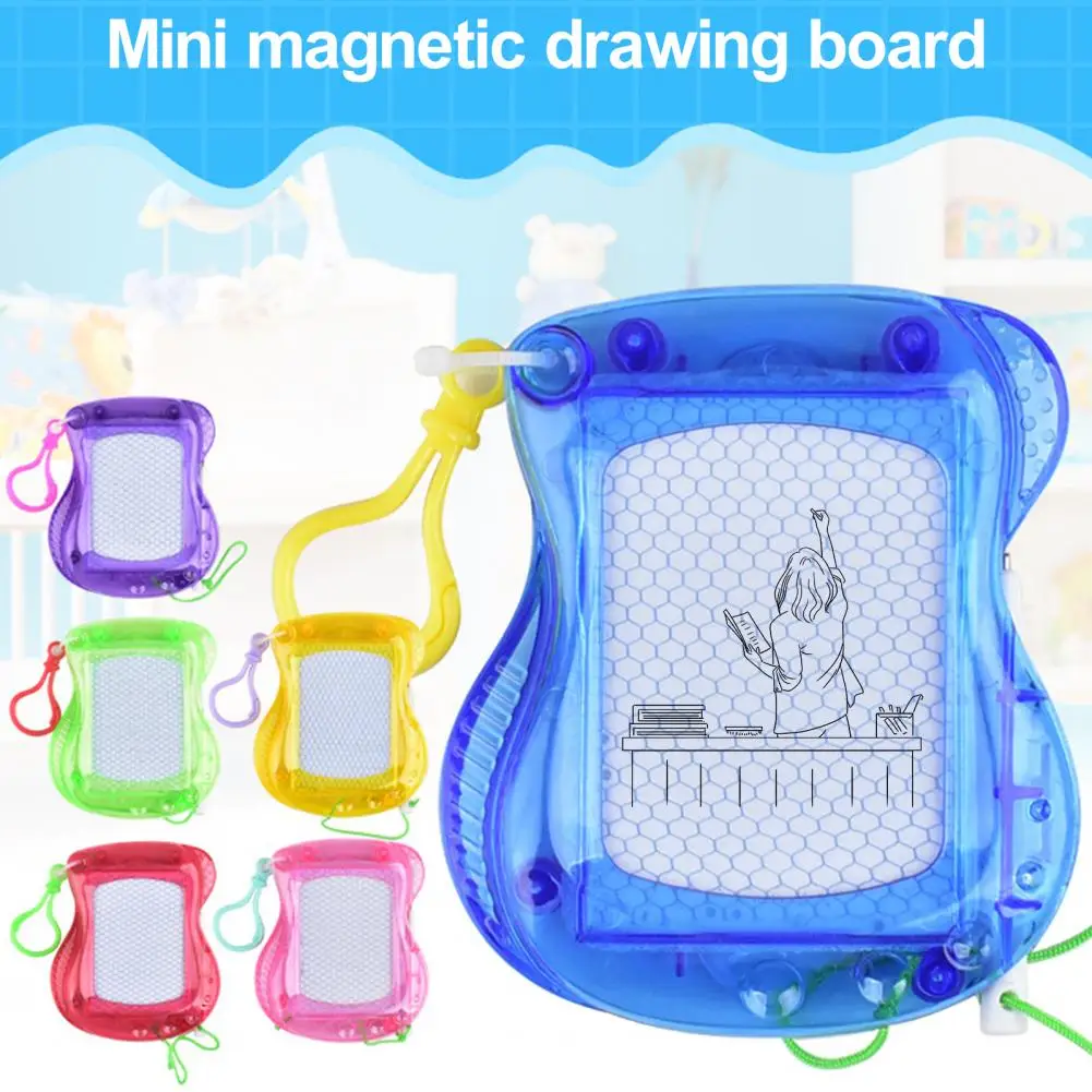 Kids Drawing Board Portable Mini Magnetic Drawing Board with Carabiner Erasable Doodle Sketch Pad for Kids Schoolbag Hanging
Kids Drawing Board Portable Mini Magnetic Drawing Board with Carabiner Erasable Doodle Sketch Pad for Kids Schoolbag Hanging