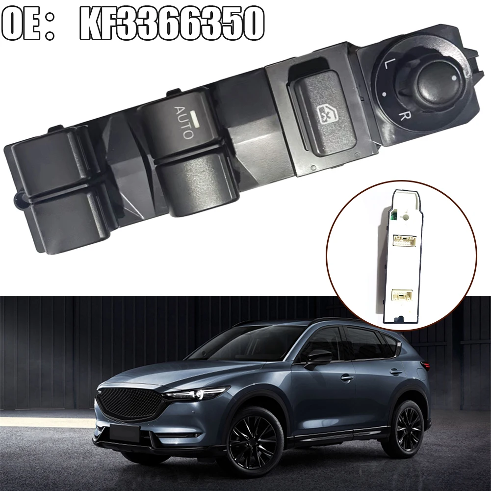 1x Glass Lifter Car-window Control Switch Fits For Mazda CX-5 2012-2020 #KF3366350A/ KF3366350 Black ABS Interior Accessories
1x Glass Lifter Car-window Control Switch Fits For Mazda CX-5 2012-2020 #KF3366350A/ KF3366350 Black ABS Interior Accessories
