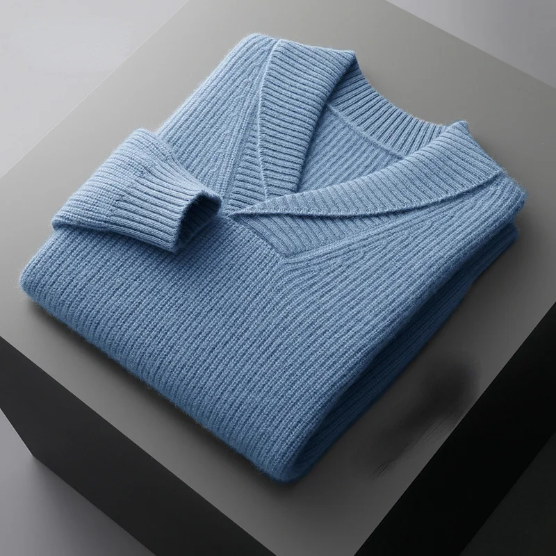 Arrival High Quality Autumn New Winter Yuanbao Needle Thickened Men's 100% Cashmere Fruit Collar Casual Youth Sweater Size S-2XL
Arrival High Quality Autumn New Winter Yuanbao Needle Thickened Men's 100% Cashmere Fruit Collar Casual Youth Sweater Size S-2XL