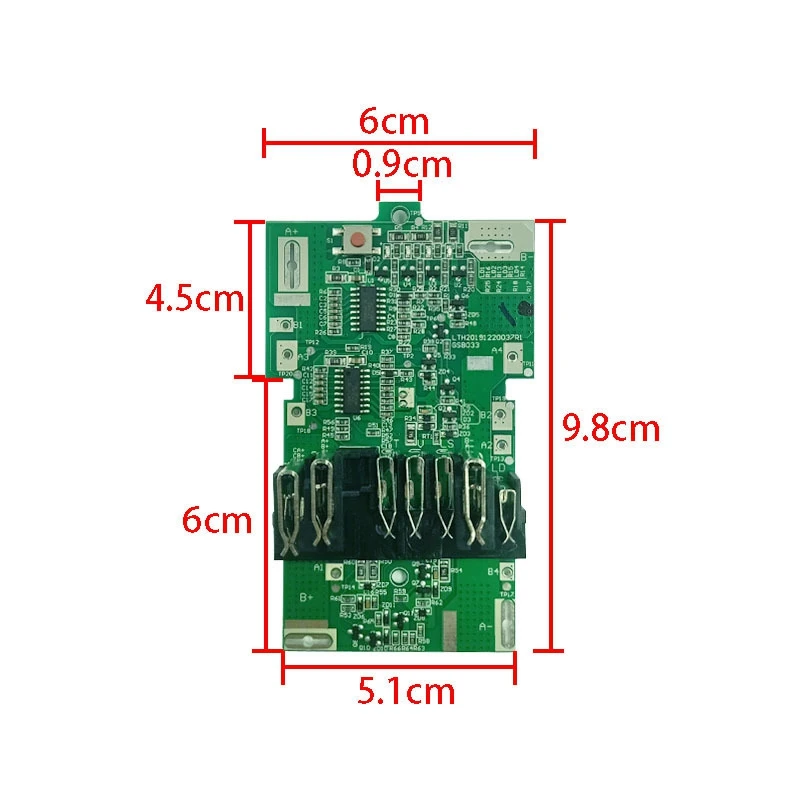 BSL36A18 Lithium-Ion Battery Protection Board PCB Board for Hitachi HIKOKI 36V 18V MultiVolt MV Lithium-Ion Battery
BSL36A18 Lithium-Ion Battery Protection Board PCB Board for Hitachi HIKOKI 36V 18V MultiVolt MV Lithium-Ion Battery