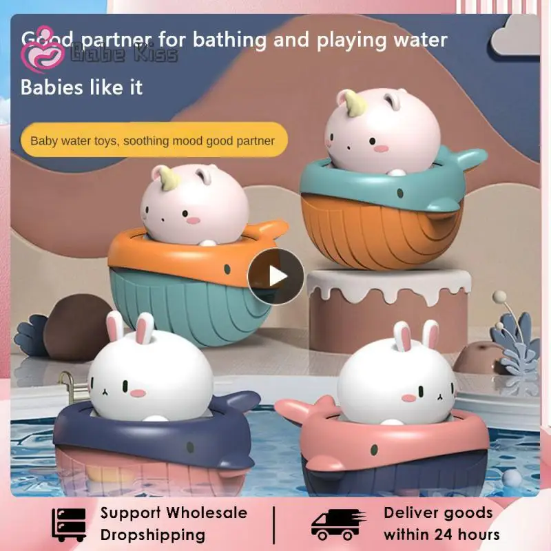 Little Rabbit Cute Bath Toys Little Whale Water Spray Baby Bathing Toy Toys Water Toys
Little Rabbit Cute Bath Toys Little Whale Water Spray Baby Bathing Toy Toys Water Toys