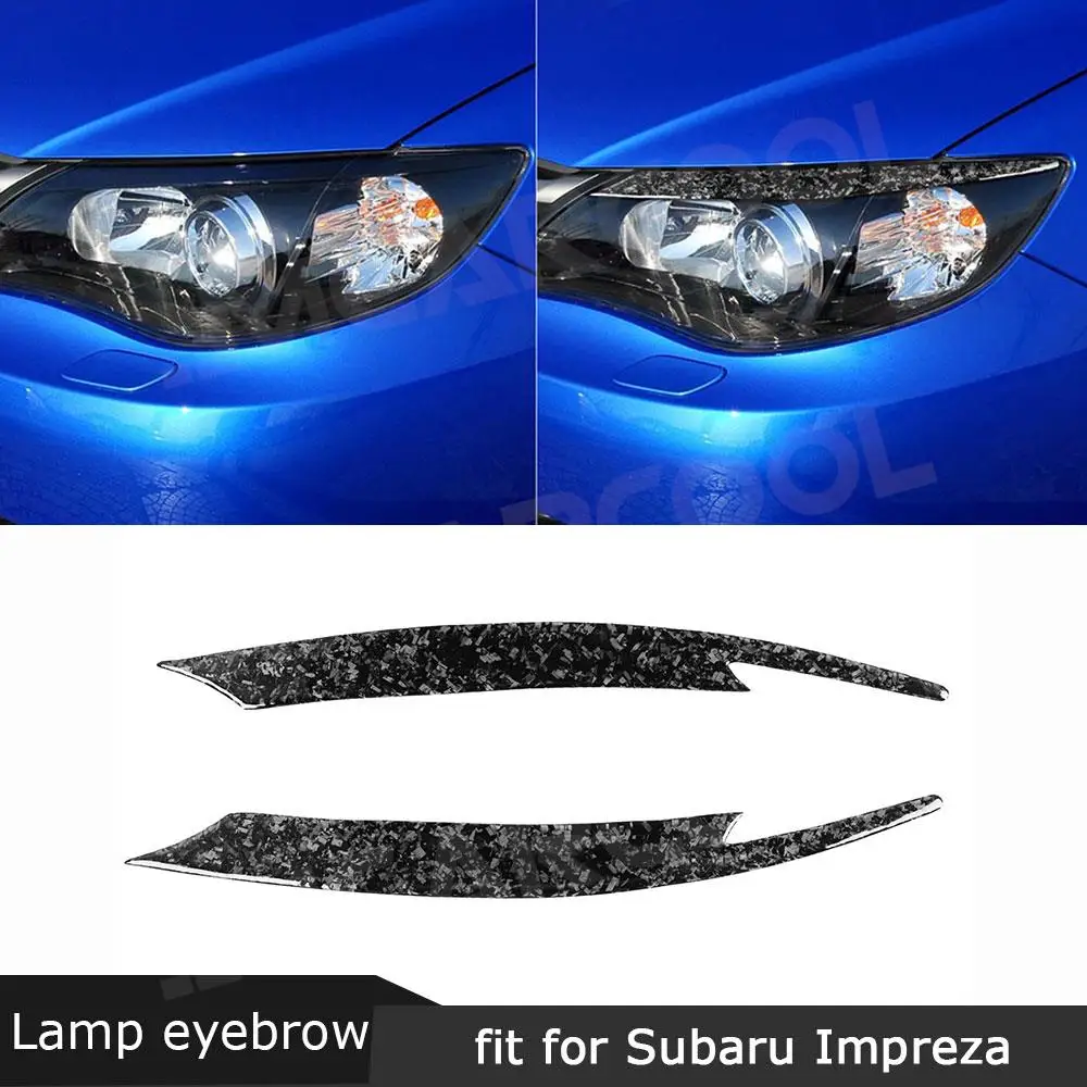 Car Eyebrow Headlight Covers for Subaru WRX 10th 2008-2011 Forged Carbon Fiber Front Bumper Eyelids Car Styling
Car Eyebrow Headlight Covers for Subaru WRX 10th 2008-2011 Forged Carbon Fiber Front Bumper Eyelids Car Styling