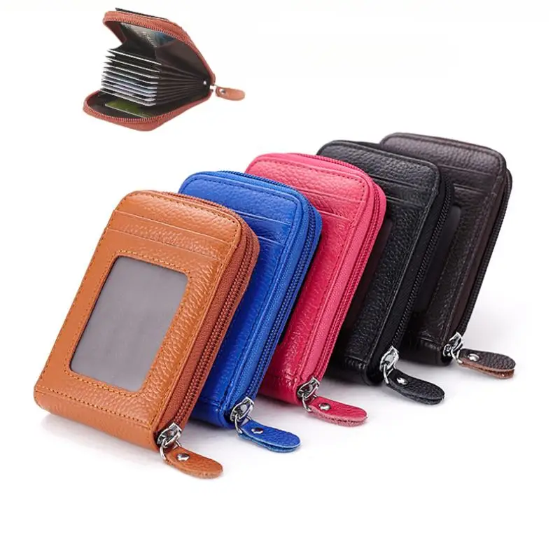 Genuine Leather Organ Card Holder Pouch Wallet Bag Student First Layer Cowhide Short Money Coin Purse Case For Men Women
Genuine Leather Organ Card Holder Pouch Wallet Bag Student First Layer Cowhide Short Money Coin Purse Case For Men Women