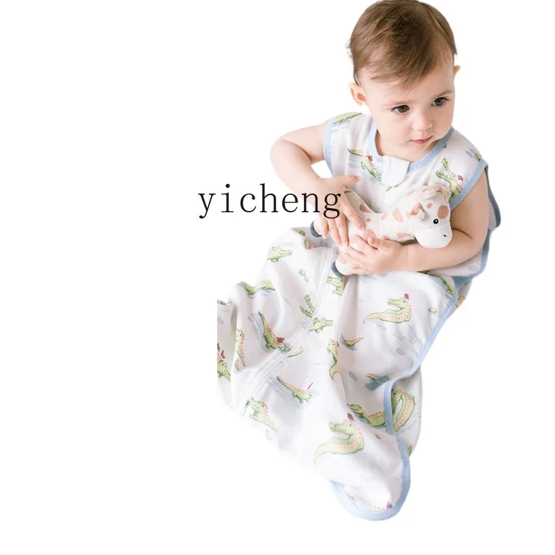 YY Baby Sleeping Bag Vest-Style Baby Sleeveless Bamboo Cotton Gauze Anti-Kicking Blanket Thin
YY Baby Sleeping Bag Vest-Style Baby Sleeveless Bamboo Cotton Gauze Anti-Kicking Blanket Thin