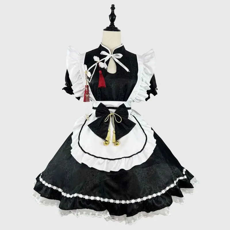 Original New Style~Chinese Style Lolita Dress Women's Jacquard Fabric Lolita Maid Dress COS Performance Dresses
Original New Style~Chinese Style Lolita Dress Women's Jacquard Fabric Lolita Maid Dress COS Performance Dresses