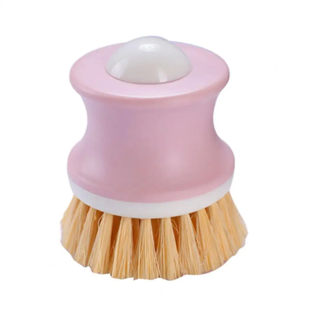 

Bathroom Fixture Cleaner Ergonomic Sisal Bristle Pot Brush Dish Scrubber Set for Kitchen High-density Bristles Ergonomic Handle