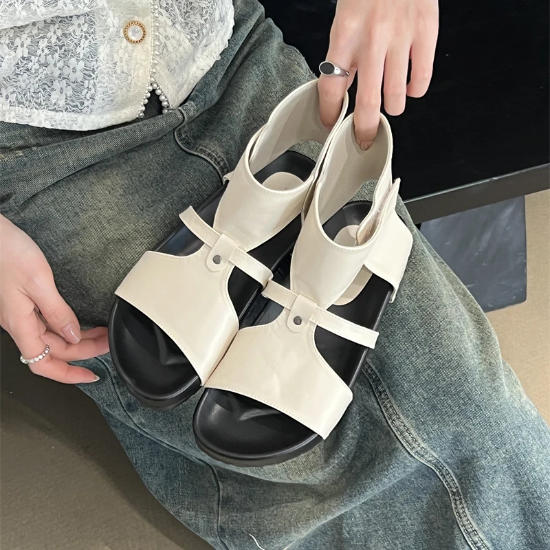 ZOOKERLIN Roman Women Sandals Summer Ladies Sandals Fashion Platform Shoes For Women Outdoor Female Beach Shoes Genuine Leather
ZOOKERLIN Roman Women Sandals Summer Ladies Sandals Fashion Platform Shoes For Women Outdoor Female Beach Shoes Genuine Leather