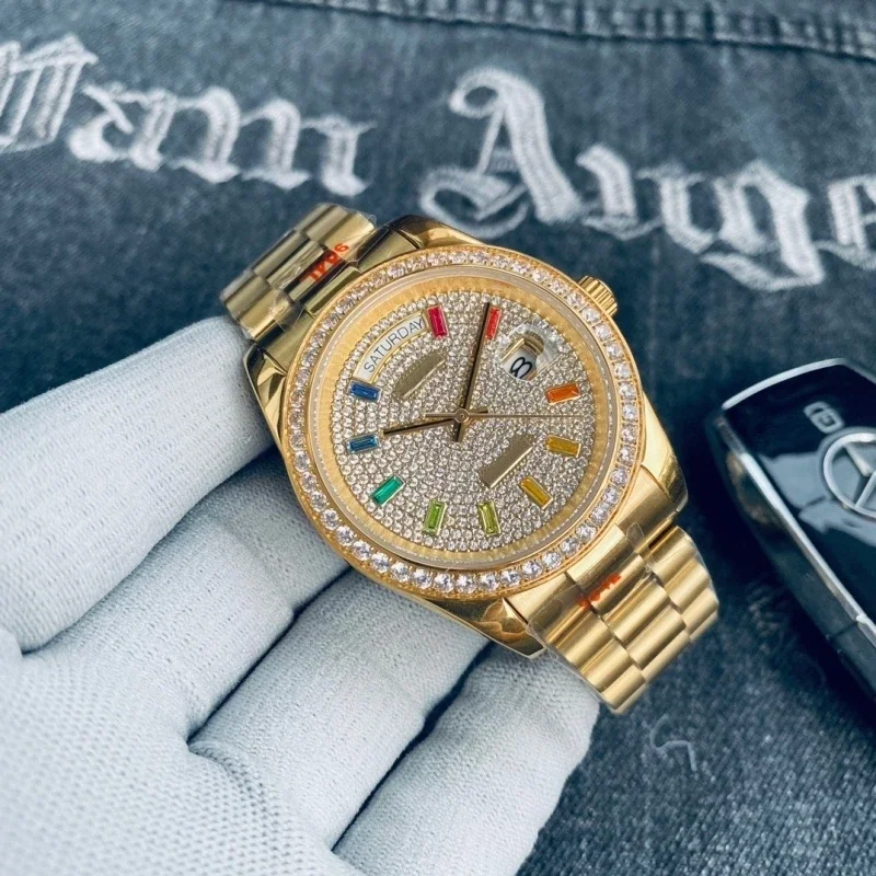 2024 Men's Top Luxury Automatic Machinery 904L Stainless Steel Perpetual Calendar Diamond Watch
2024 Men's Top Luxury Automatic Machinery 904L Stainless Steel Perpetual Calendar Diamond Watch