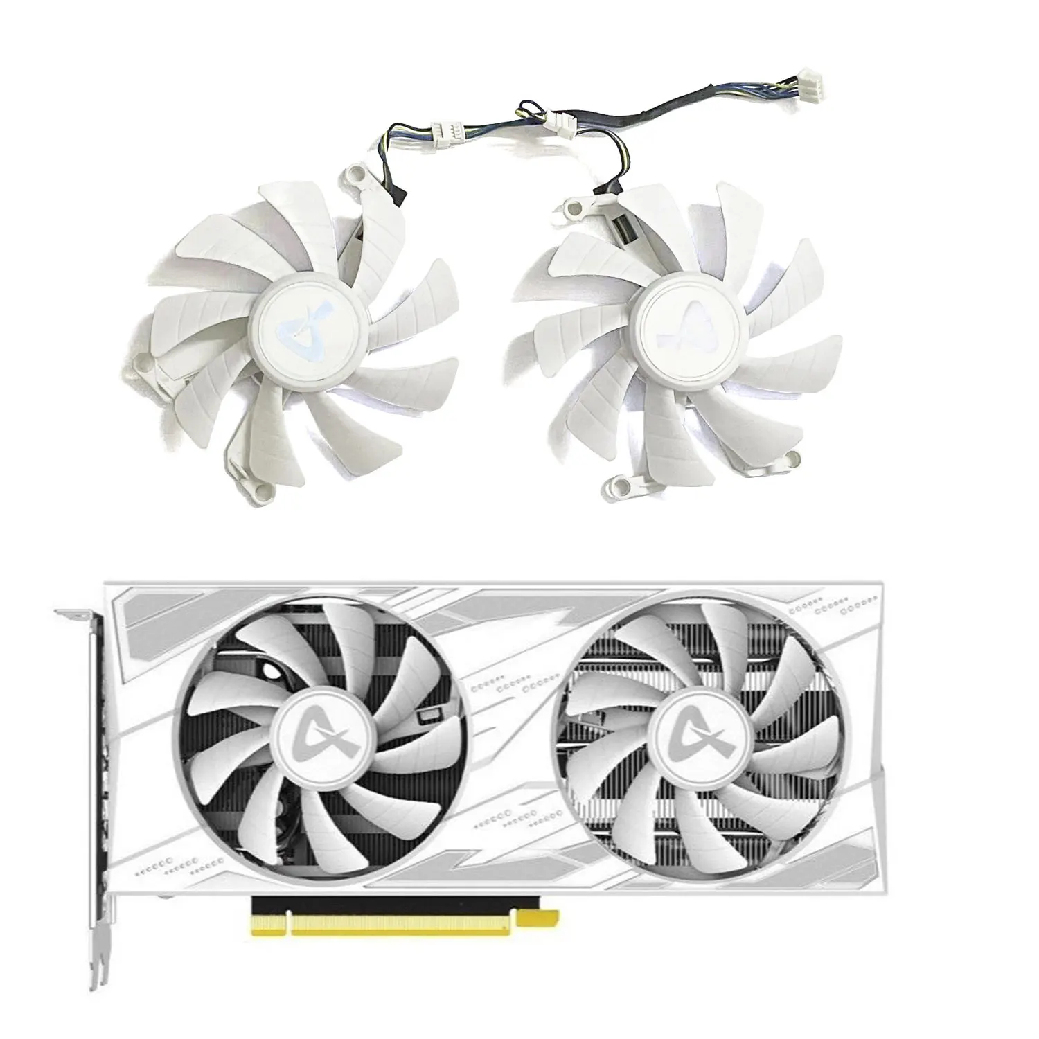 Brand new 2 FAN A9015H12S 4 PIN DC 12V 0.4A RTX3060 TI GPU fan suitable for AX game rebel GEFORCE RTX 3060 3060 TI graphics card
Brand new 2 FAN A9015H12S 4 PIN DC 12V 0.4A RTX3060 TI GPU fan suitable for AX game rebel GEFORCE RTX 3060 3060 TI graphics card